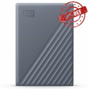 WD 5TB My Passport Portable HDD Works with USB-C and USB-A devices with software for device management