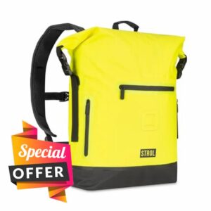 STROL 54L High-Visibility Waterproof Dry Bag with External Splashproof Pockets