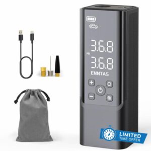 Enntas Tyre Inflator Portable Air Compressor Rechargeable