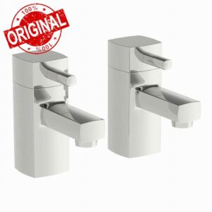 Orchard Derwent Bath Pillar taps - Chrome Bath Pillar tap