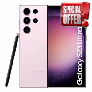 Samsung Galaxy S23 Ultra SM-S918B 17.3 cm (6.8") Android 13 5G USB Type-C 8 GB 256 GB 5000 mAh Lavender (Renewed)