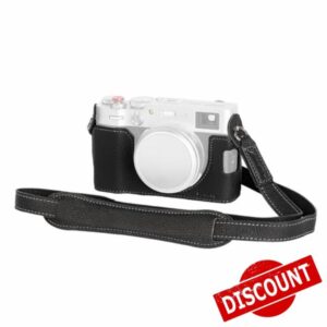 SMALLRIG X100VI Half Leather Case Kit with Shoulder Strap