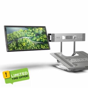 Naievear Dual Monitor Stand Portable Monitor