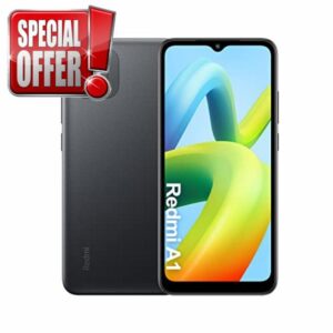 Xiaomi Redmi A1 Black 2GB RAM 32GB ROM 43086 (Renewed)