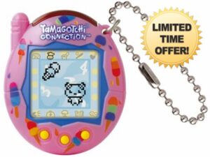 Bandai Tamagotchi Connection Digital Pet Ice Cream Shell | Tamagotchi Virtual Pet Electronic Toy With Infra-Red Connection For Shared Fun | Kids Toys For Girls And Boys Are Great Japanese Gifts