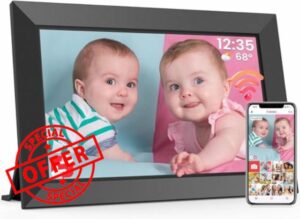 Frameo 10.1 Inch WiFi Digital Photo Frame Built-in 32GB Memory