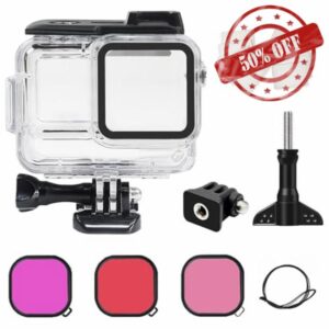FitStill 60M/196FT Underwater Waterproof Diving Housing for Insta 360 Ace Pro 2/Ace Pro