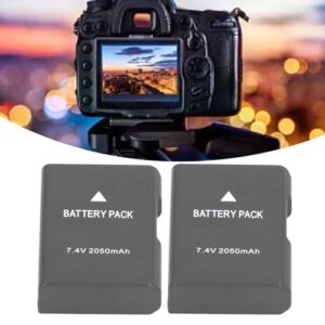 2 Pack EN EL14 & EN EL14A Replacement Battery for Nikon D3100 D3200 D3300 D3400 D3500 D5100 D5200 D5300 D5500 D5600 P7000 P7100 Cameras