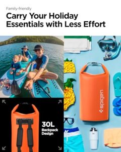 [Mesh-Lined Padded Straps] [Roll-Top Closure] Backpack for Swimming