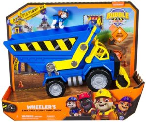 Bark Yard Deluxe Dump Truck Construction Vehicle with Lights