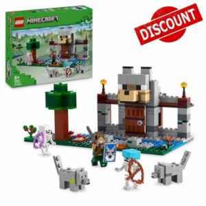 LEGO Minecraft The Wolf Stronghold Fortress Set