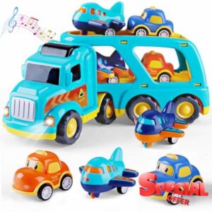 SHAWE 5 IN 1 Toys Cars for 3 4 5 6 Years Old Toddlers Boys Girls Gifts