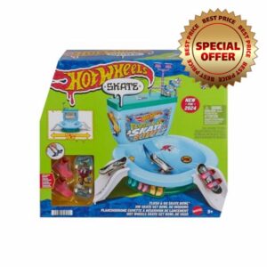 Hot Wheels Skate Fingerboard Toilet Bowl Skate Set