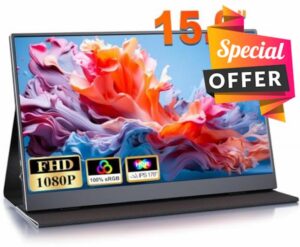 CUIUIC Portable Monitor 15.6''