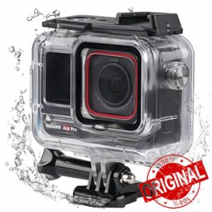 Honbobo Ace Pro Waterproof Case compatible with Insta360 Ace Pro 60M Housing Case Dive Shell Underwater Protective Case Ace Pro Accessories