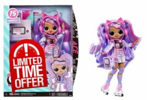 L.O.L. Surprise! OMG Fashion Doll Ace with 15 Surprises - Doll Including Gaming Themed Fashions and Accessories – Great for Kids Ages 4+