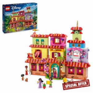 LEGO ǀ Disney Encanto The Magical Madrigal House Building Toy Set for Kids Featuring a Mirabel Princess Mini-Doll Figure