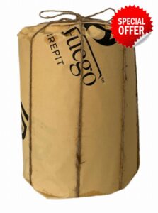 Eco Fuego - Quatro Natural Wax Refill | 8 Hour Burn Time for El Fuego Fire Pit Only (Refill x4)