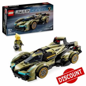 LEGO Speed Champions Lamborghini Lambo V12 Vision GT Super Car Toy for 10 Plus Year Old Boys & Girls