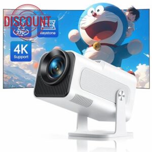 Mini Projector 4K Supported
