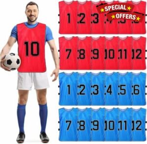 24 Pcs Scrimmage Training Vest - Soccer