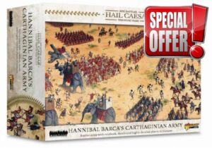 Warlord Games Hannibal Barca's Carthaginian Army - Epic Scale Plastic Miniatures for Hail Caesar Highly Detailed Ancient Era for Table-top Wargaming