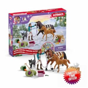 SCHLEICH 99092 Horse Club Advent Calendar Horse Club Playset for ages 5+
