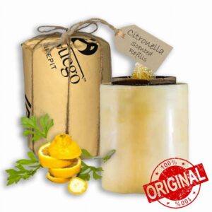 Eco Fuego - Quatro Citronella Scented Wax Refill | Scented