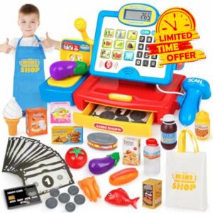 Dreamon Toy Till Cash Register with Scanner for Kids