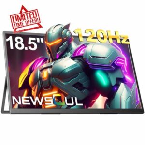 Newsoul Portable 18.5 Inch 120Hz Gaming Monitor