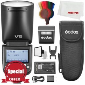 Godox V1S PRO V1PRO-S V1PRO TTL Round Head Camera Flash for Sony