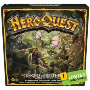 Avalon Hill HeroQuest Jungles of Delthrak Quest Pack
