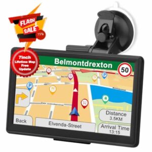 Lehwey Sat Nav with UK Europe Maps 2024
