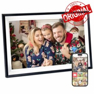 Hesmor Digital Photo Frame WiFi 15.6 inch - 1920x1080 FHD IPS Screen Touchscreen
