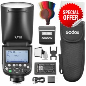 Godox V1 PRO N V1PRO-N V1PRO TTL Round Head Camera Flash for Nikon