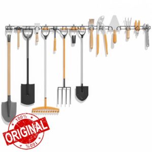 zacurter Garden Tool Storage Rack - Wall Mounted Shed Storage Solutions