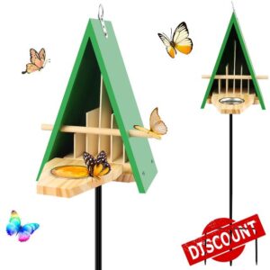 2024 New Butterfly House and Feeder for Outside
