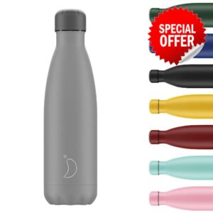 Chilly's Water Bottle - Stainless Steel and Reusable - Leak Proof