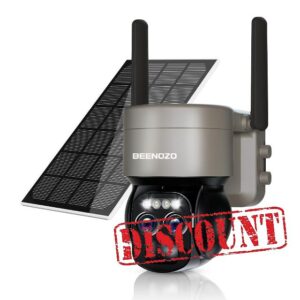 4K Solar Security Cameras Wireless Outdoor