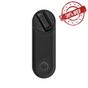 Yale - Linus Smart Lock L2 - Black - 05/103210/MB - Keyless Access - DIY Installation - Remote Lock/Unlock - Virtual Keys - Real-time Alerts - Yale Home app
