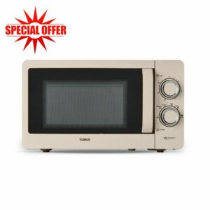 Tower T24042MSH Manual Microwave with Sleek Mirror Door