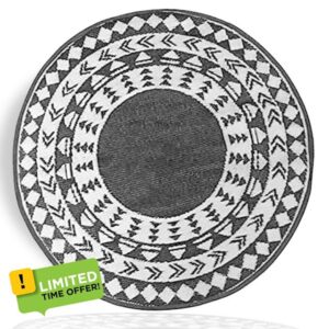 BONAFIDE Portable Plastic Outdoor Rugs