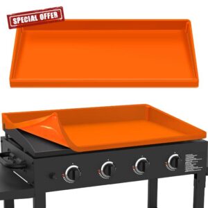 Griddle Mat for Blackstone Grill Cover Accessories 36 inch: Full Wrap-Around Silicone Griddle Cover Food-Grade Protection Grill Buddy Mats