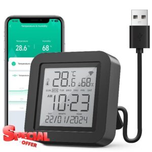 GHome Smart WiFi Thermometer Hygrometer
