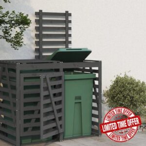 GuyAna Garden Wheelie Bin Hideaway Waste Bin
