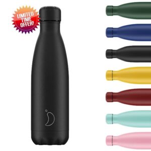 Chilly's Water Bottle - Stainless Steel and Reusable - Leak Proof