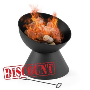 VonHaus Fire Pit – Firepit for Outdoor
