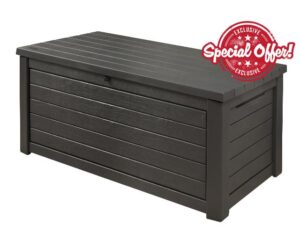 Garden Store Direct Rockwood XL Garden or Deck Cushion/Storage Box