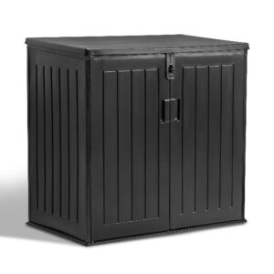 Outdoor Garden Storage Shed Storage Box with Lid