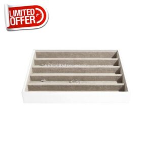 Stackers White Classic Medium Jewellery Box Necklace Laye